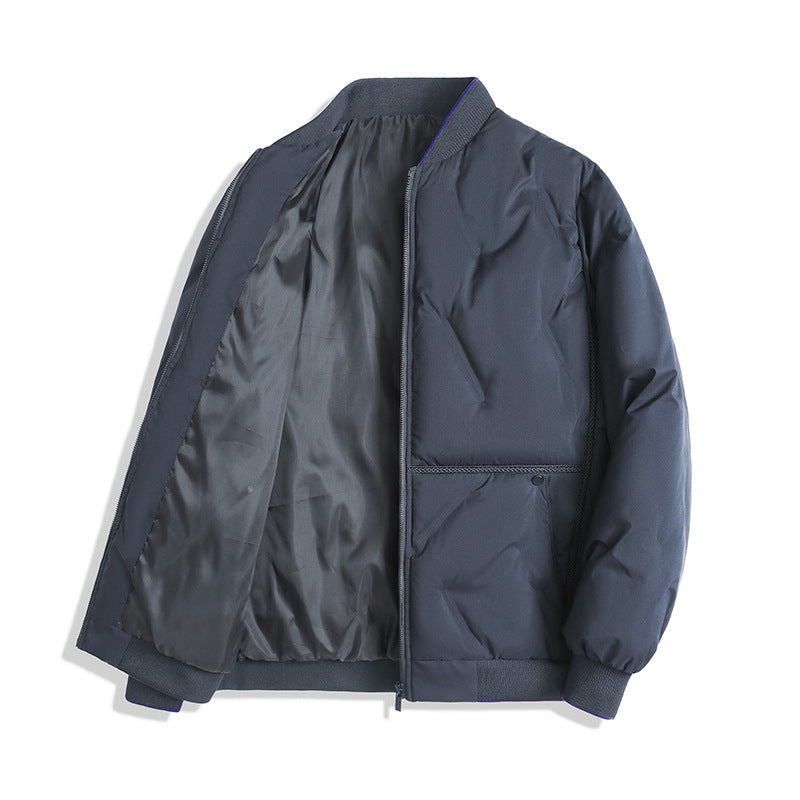 Men’s Quilted Puffer Bomber Jacket | Winter