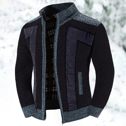 Men’s Wool Blend Jacket for Winter Casual Wear