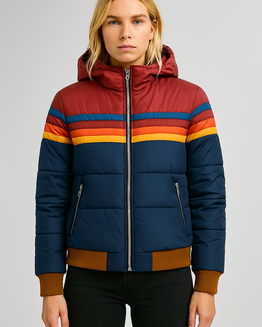 Women’s Winter Puffer Jacket | Hooded