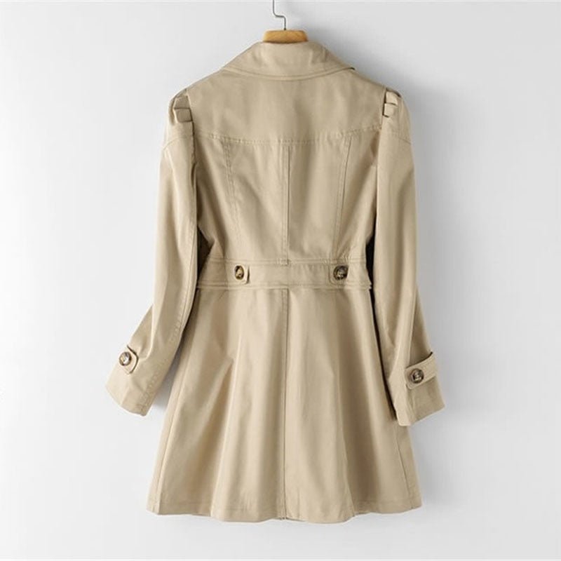 Women’s Button-Up Trench Coat | Long