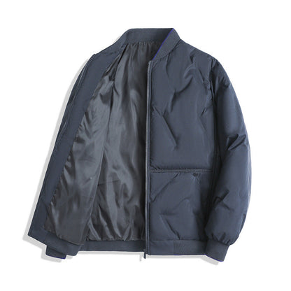 Men’s Quilted Puffer Bomber Jacket | Winter