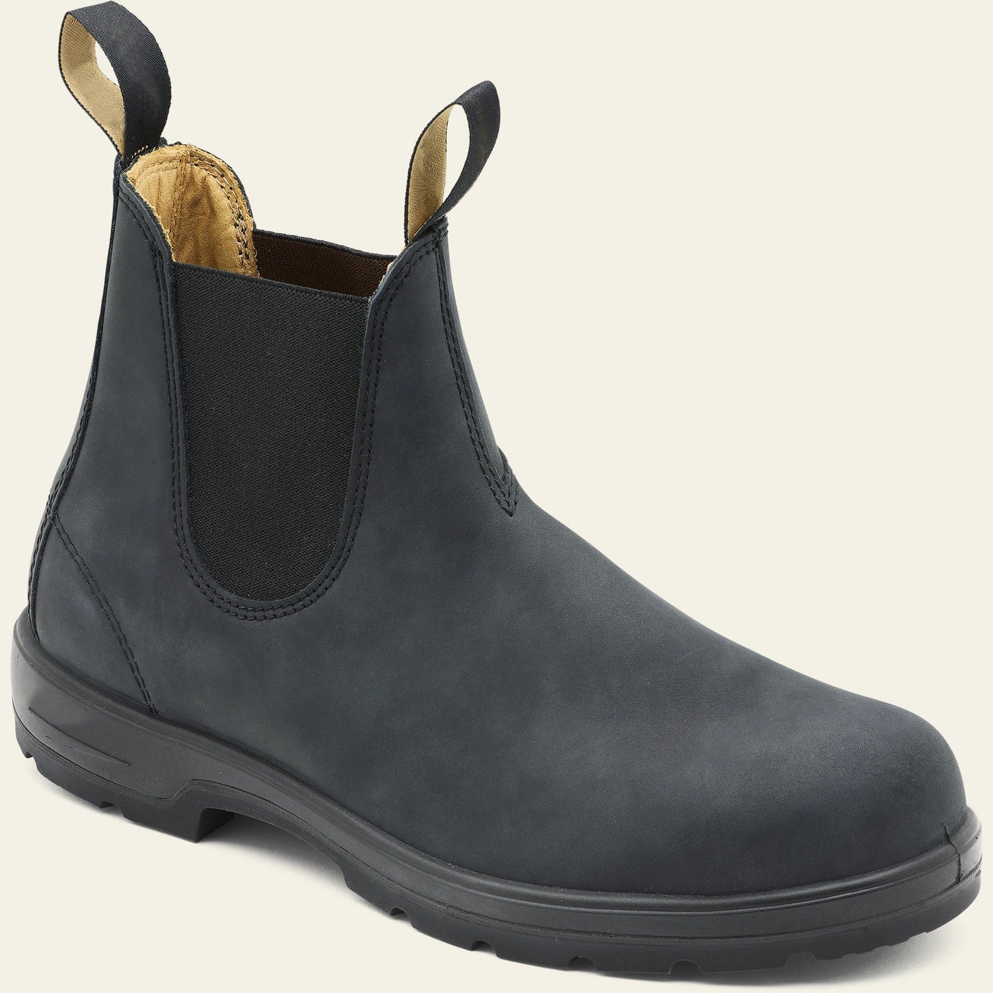 Men’s Chelsea Boots Rugged Sole Easy Slip-On Ankle Fit