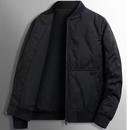 Men’s Quilted Puffer Bomber Jacket | Winter