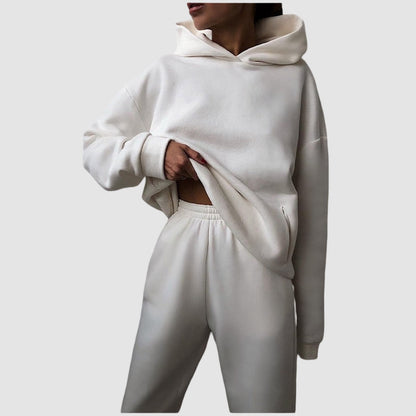 Women’s Cotton Fleece Tracksuit for Winter