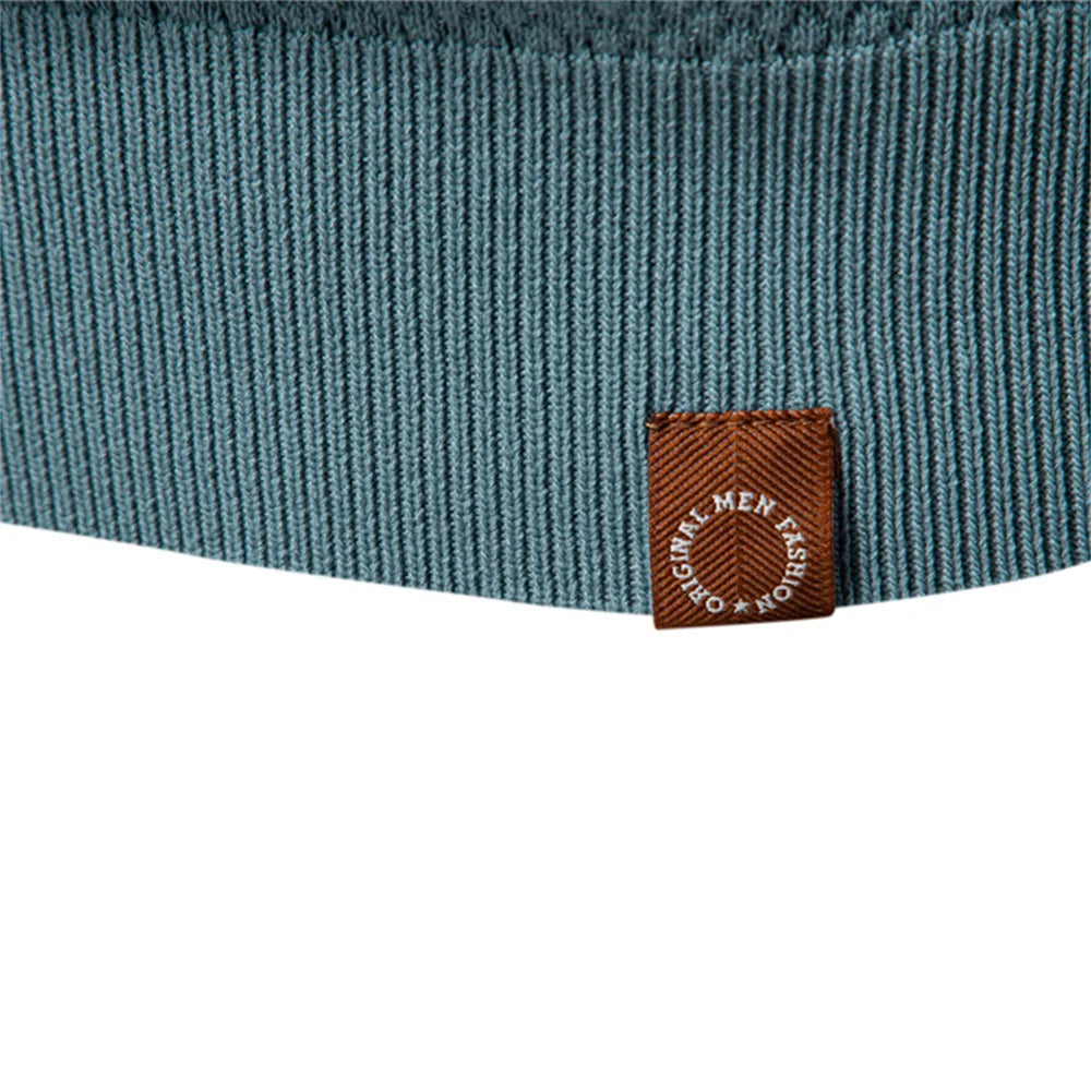 Men's Short-Sleeve Knit Polo Shirt with Textured Solid Design