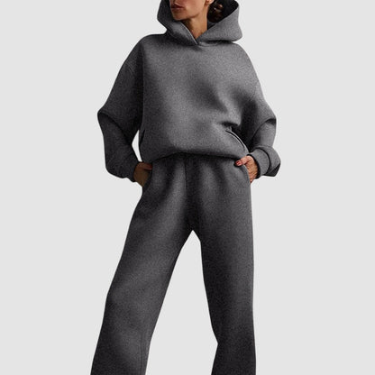 Women’s Cotton Fleece Tracksuit for Winter